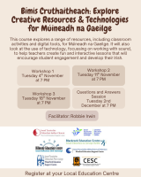  Bímis Cruthaitheach: Explore Creative Resources & Technologies Questions & Answers session